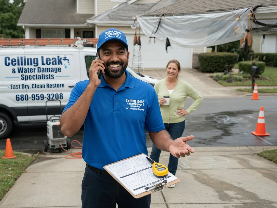 Ceiling Leak Cleanup Farragut, TN FAQs